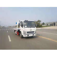 Camión de remolque plano para camión de auxilio de combustible diesel